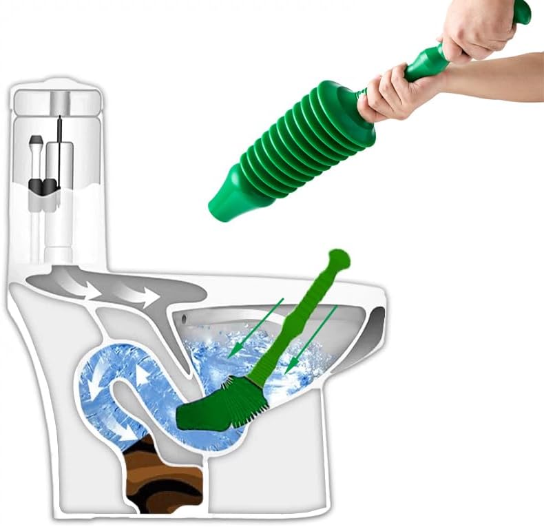 Heavy Duty Powerful Toilet Drain Sink Plunger Suction Tool Unblocking Flexible Heavy Duty Powerful Toilet Drain Sink Plunger Suction Tool Unblocking Flexible